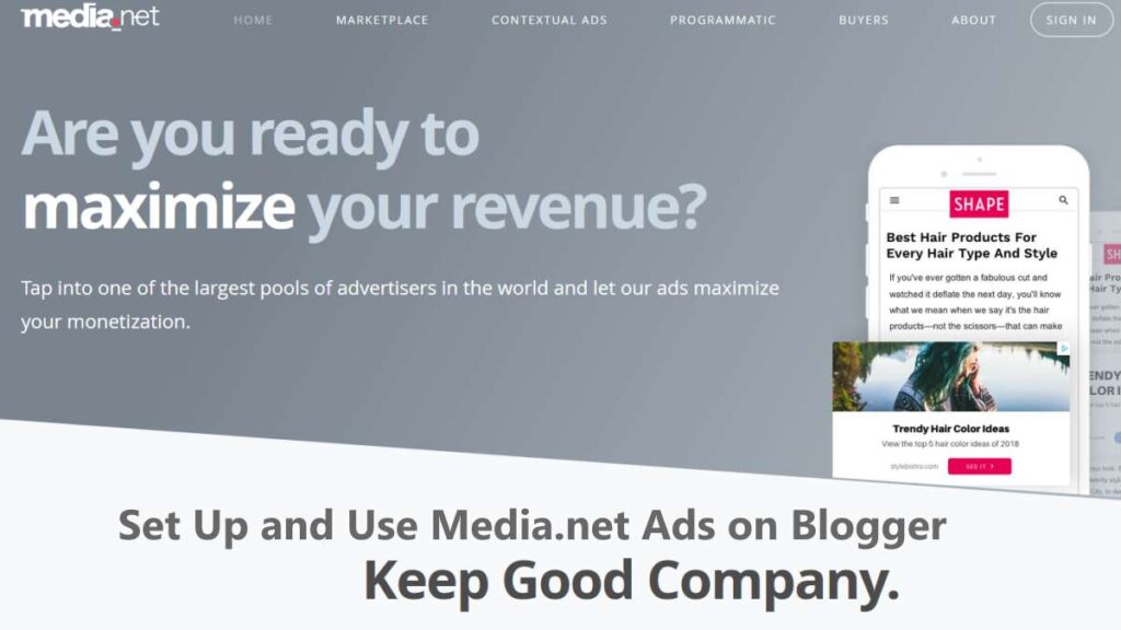 Set Up and Use Media.net Ads on Blogger